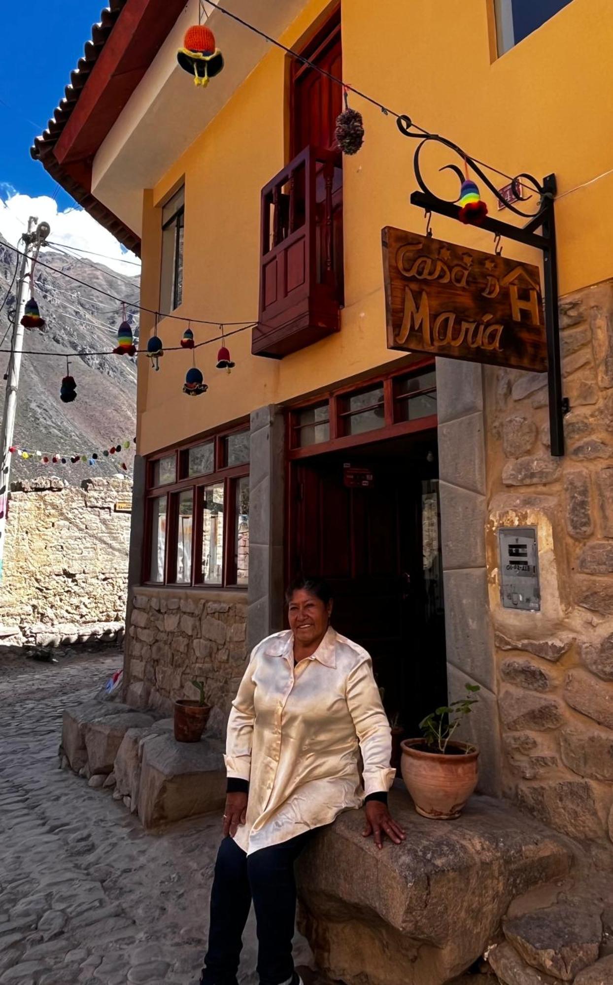 Casa D'Maria Bed and Breakfast Ollantaytambo Exteriör bild