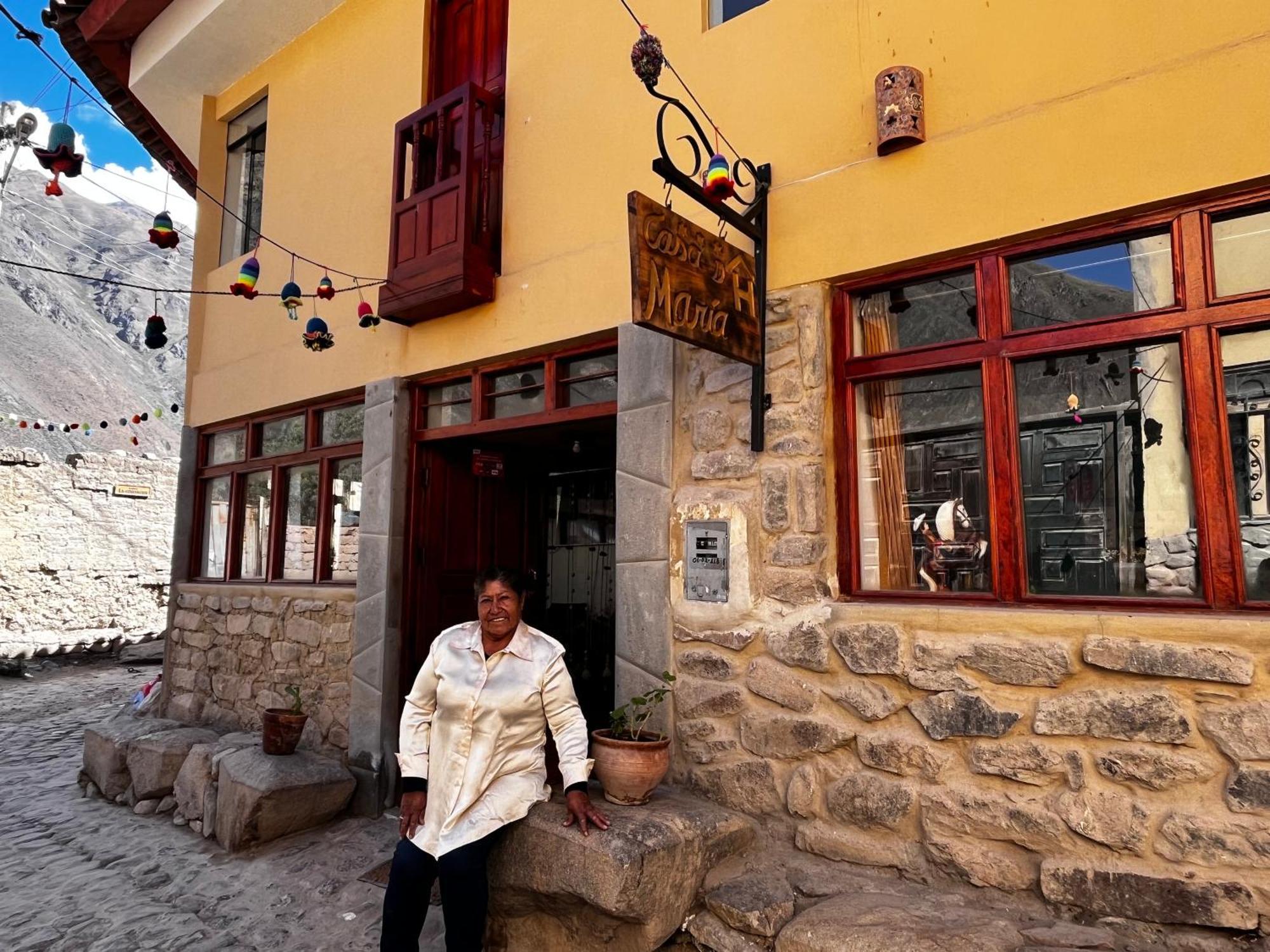 Casa D'Maria Bed and Breakfast Ollantaytambo Exteriör bild